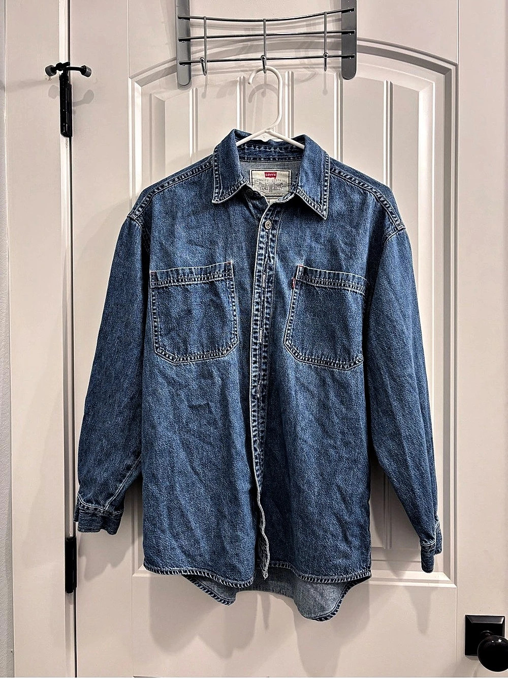 Levi's Denim Button Down Red Tag